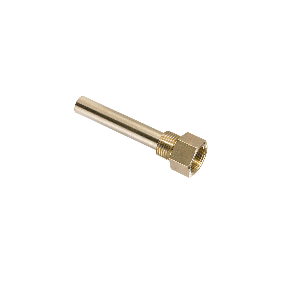Brass temperature probe sheath